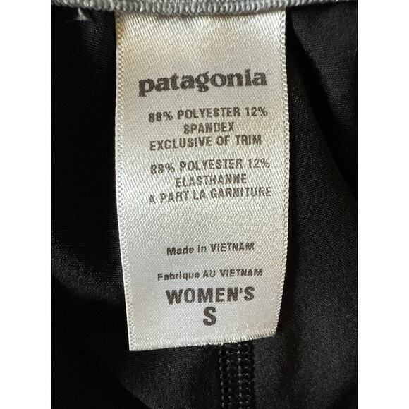 Patagonia Women's Size Small Black Straight Leg Polyester Outdoors Pants - Picture 6 of 8